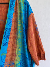 Ladda upp bild till gallerivisning, Crepe silk kimono ( One- of a - Kind)