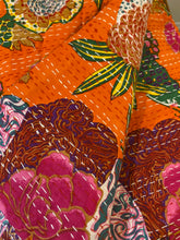 Ladda upp bild till gallerivisning, Överkast floral Orange