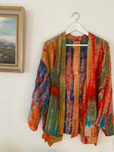 Ladda upp bild till gallerivisning, Crepe Silk Kimono(One-of a -Kind)