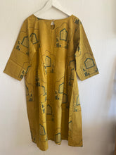 Ladda upp bild till gallerivisning, Klänning Meera (Handtryckt bomull)
