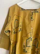 Ladda upp bild till gallerivisning, Klänning Meera (Handtryckt bomull)