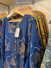 Ladda upp bild till gallerivisning, Klänning Meera (Handtryckt bomull)