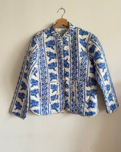 Ladda upp bild till gallerivisning, Vändbar quiltad jacka L/ XL