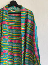 Ladda upp bild till gallerivisning, Crepe silk kimono ( One- of a - Kind)