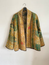 Ladda upp bild till gallerivisning, Vintage kantha jacka ( One-of a - Kind)