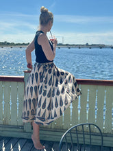 Ladda upp bild till gallerivisning, Kjol (Handtryckt bomull)