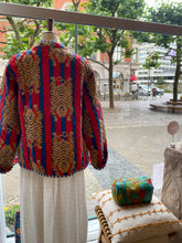 Ladda upp bild till gallerivisning, Vändbar quiltad jacka L