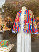 Ladda upp bild till gallerivisning, Vändbar quiltad jacka L