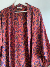 Ladda upp bild till gallerivisning, Crepe Silk kimono ( One- of a - Kind)