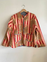 Ladda upp bild till gallerivisning, Vändbar quiltad jacka L/ XL