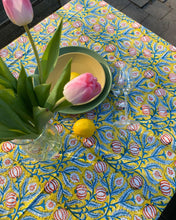 Ladda upp bild till gallerivisning, Bordsduk Yellow Ochre (Handtryckt)