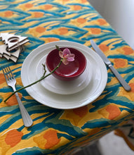 Ladda upp bild till gallerivisning, Bordsduk Tulips (Handtryckt)