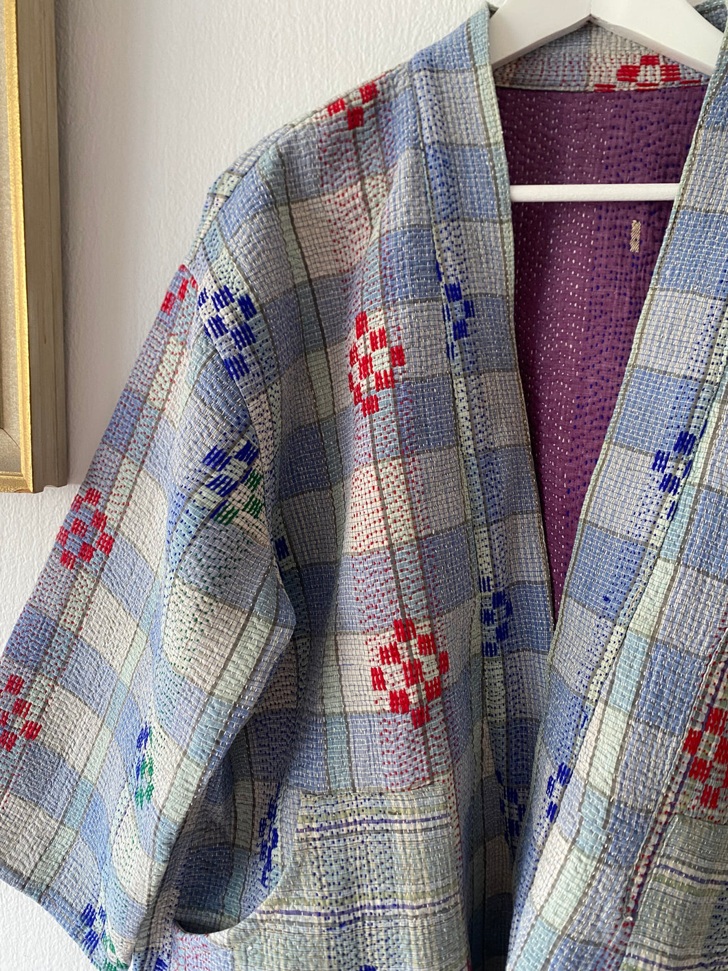 Vintage kantha jacka