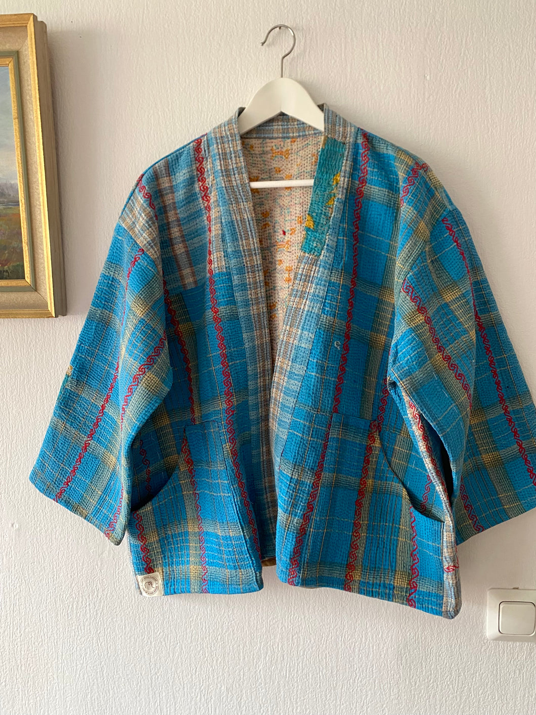 Vintage kantha jacka