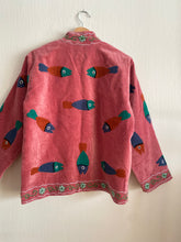 Ladda upp bild till gallerivisning, Embroidered Velvet jacket
