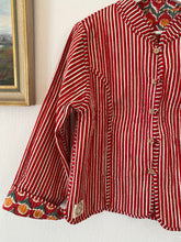 Ladda upp bild till gallerivisning, Vändbar quiltad jacka M/L
