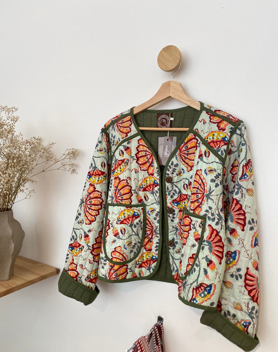Quiltad jacka M/ L
