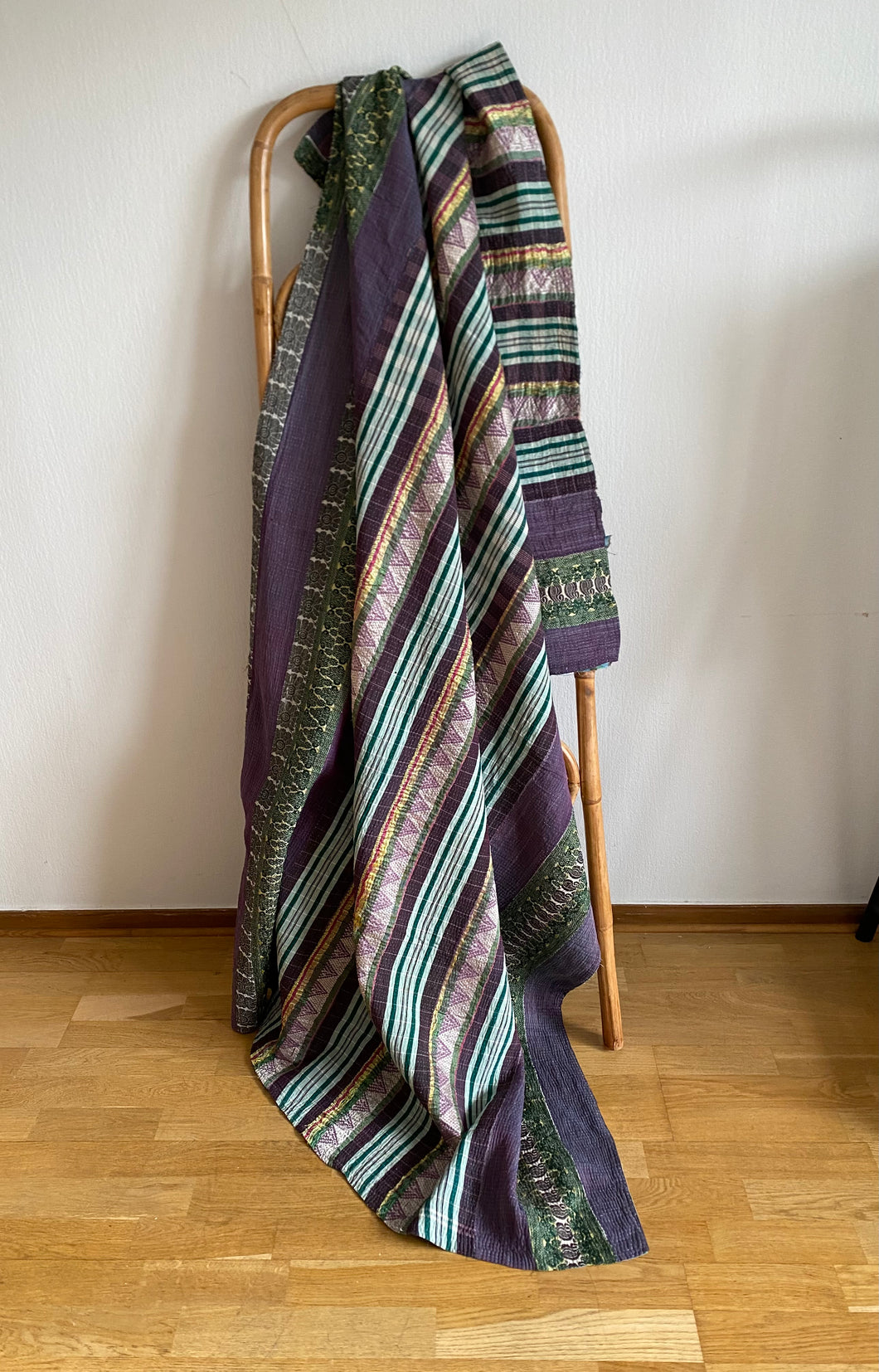 Vintage kantha  Saaripläd / överkast