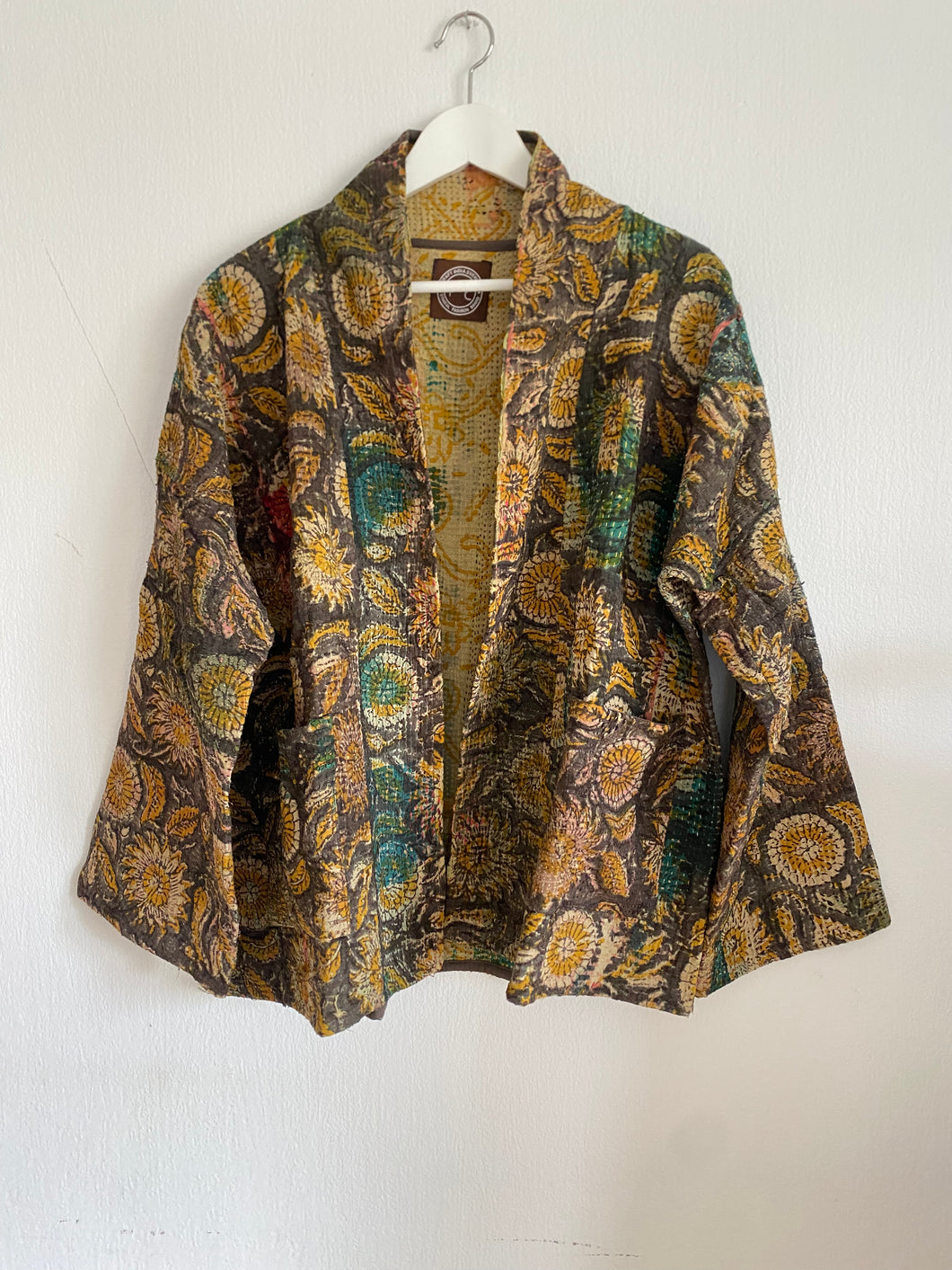 Vintage kantha jacka ( One-of a - Kind)