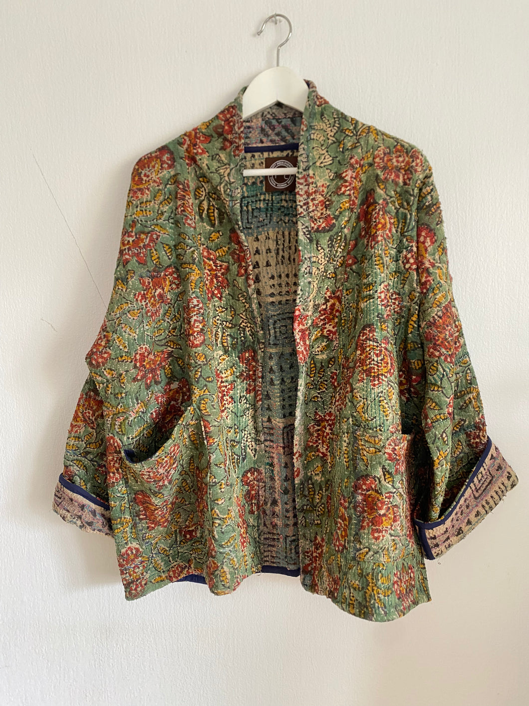 Vintage kantha jacka ( One-of a - Kind)