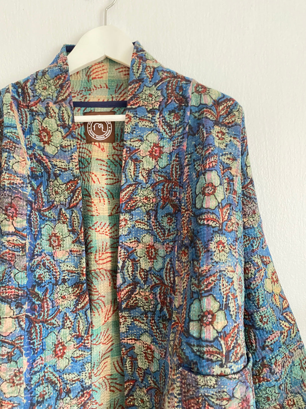 Vintage kantha jacka ( One-of a - Kind)
