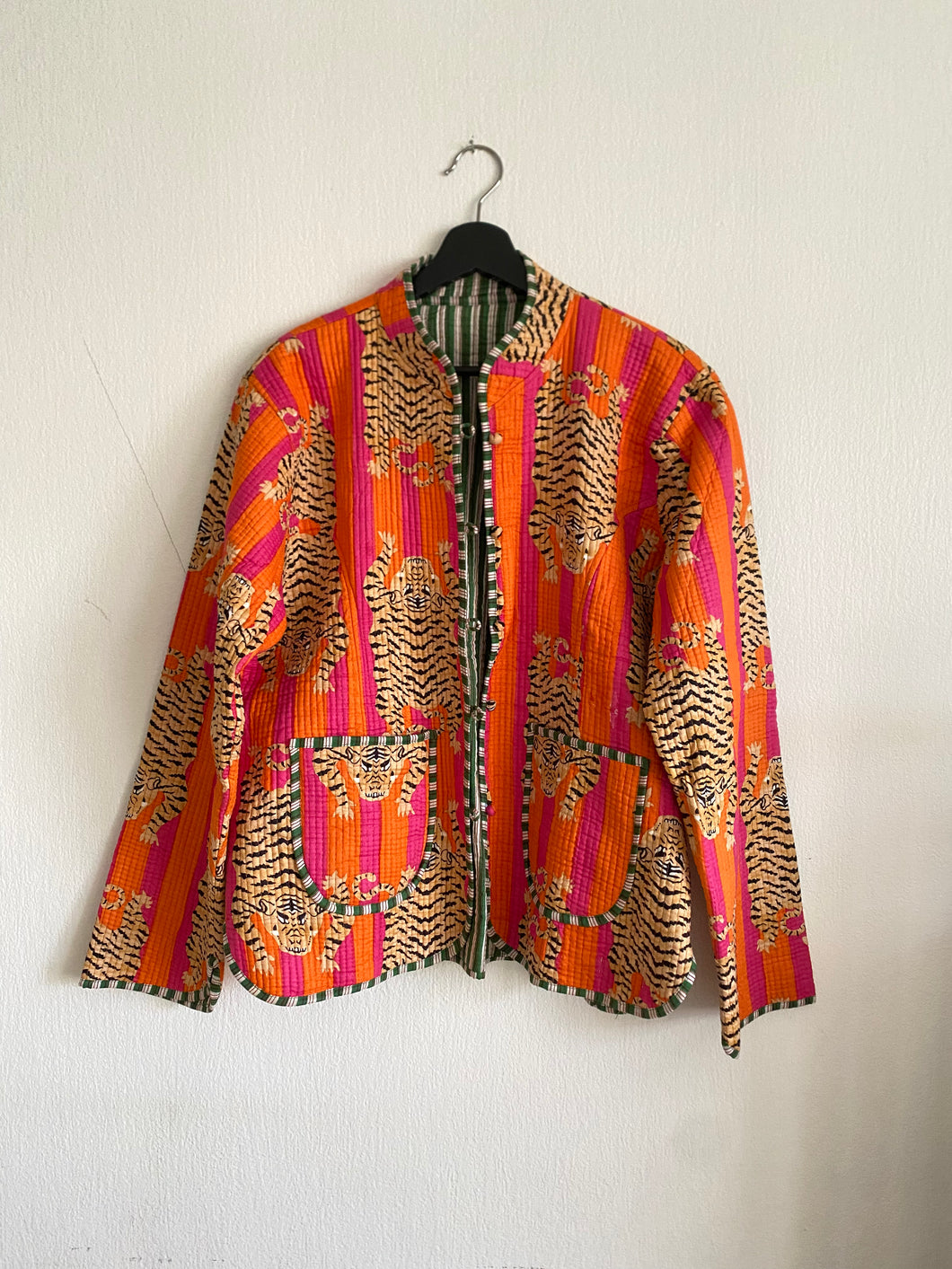 Vändbar quiltad jacka  XL
