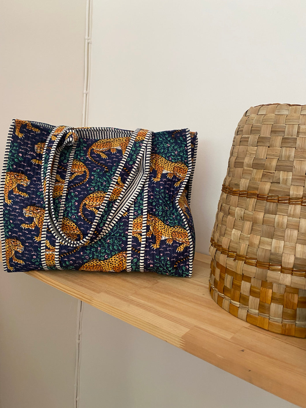 Quiltad väska