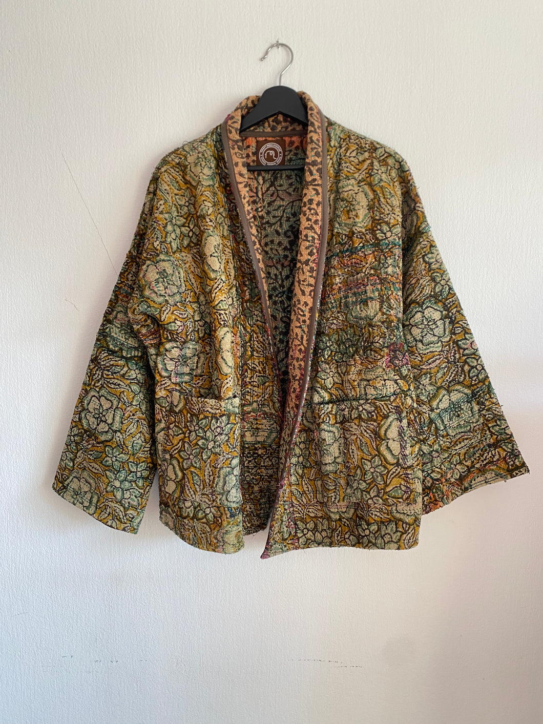 Vintage kantha jacka ( One-of a - Kind)