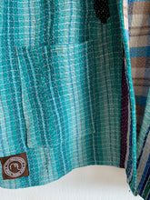 Ladda upp bild till gallerivisning, Vintage kantha jacka ( One of a kind)
