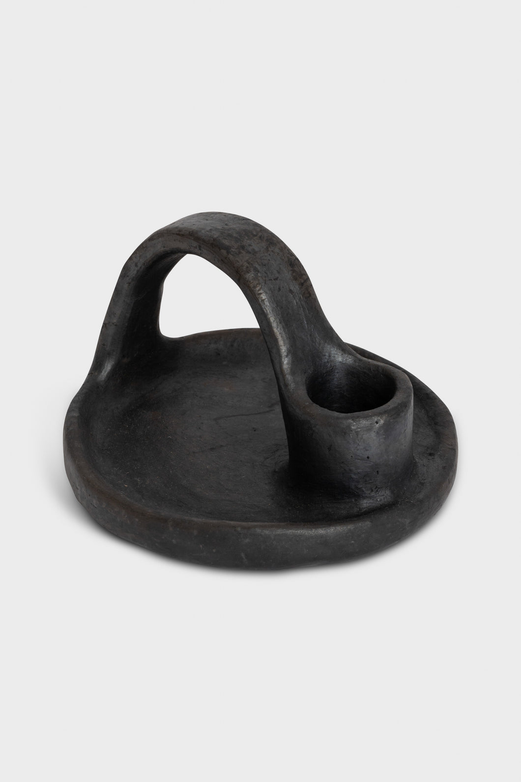 Ljusstake i lera